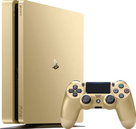 Sony PlayStation 4 Slim Gold 500GB 2x DualShock 4 Skroutz Gr