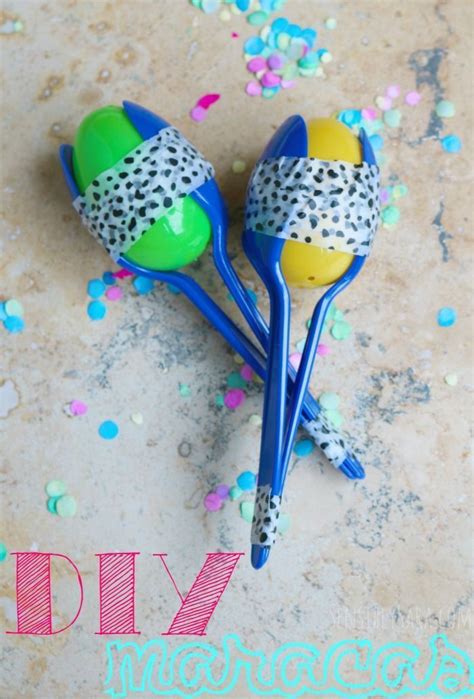 Diy Maracas Craft For Cinco De Mayo Oldelpaso Ad Maracas Craft