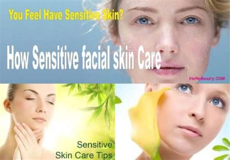 How Sensitive Facial Skin Care Best Beauty Tutorial Facial Skin