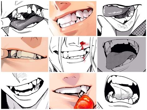 Teeth Drawing Anatomy Drawing Anatomy Art Face Drawing Anime Mouth
