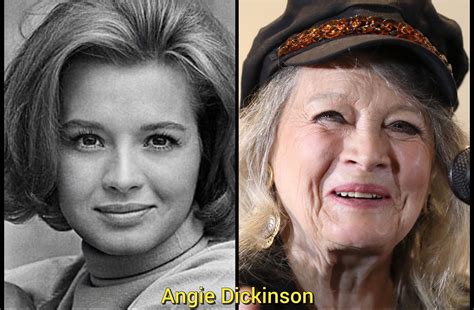 Angie Dickinson Movie Stars Celebrities Then And Now Celebrities Before And After