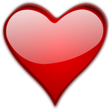 Heart Free Stock Photo Illustration Of A Red Heart Isolated On A