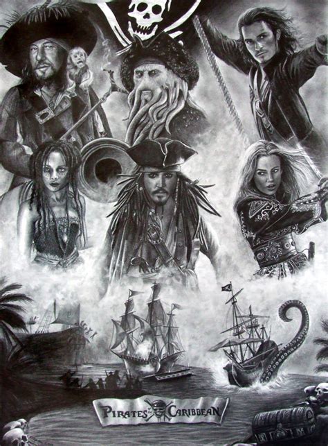 Pirates Of The Caribbean By Nobodysghost On Deviantart Pirates Of