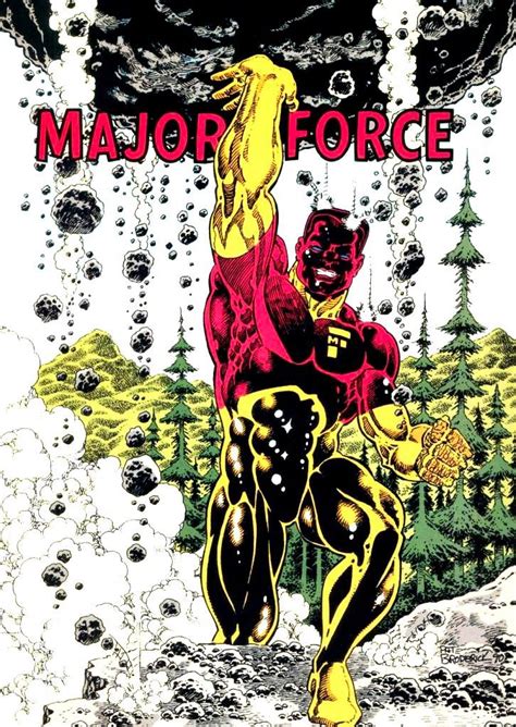 Major Force Dc Comic Villains Dc Universe Comics