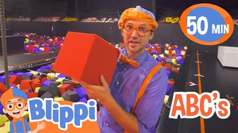 Blippi At The Trampoline Park Learn The Alphabet With Blippi Abcs