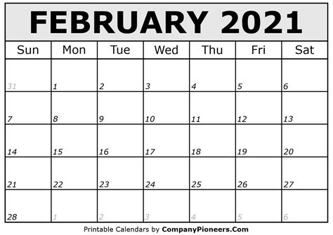 Free printable february 2021 calendar pages. February 2021 Calendar Printable / February 2021 Editable Calendar With Holidays / 2021 ...