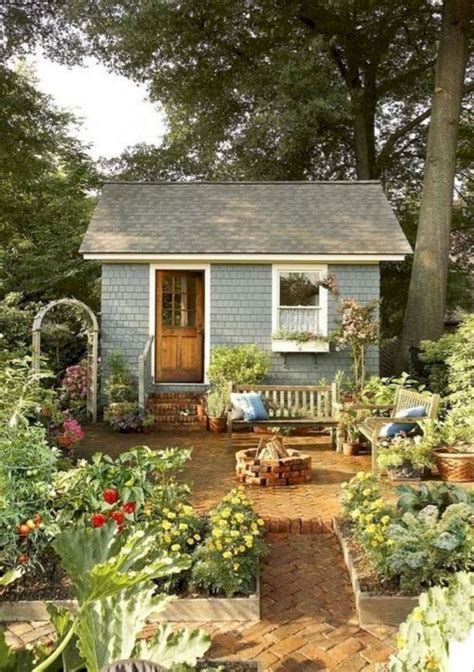 51 Comfy Green Country Backyard Remodel Ideas Roundecor Cottage