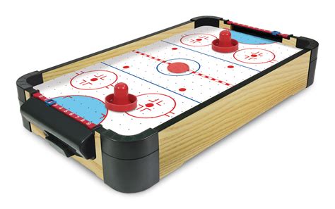 snap n play 2 player table top hover air hockey game wood finish age 6 20 in canadian tire