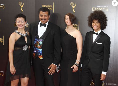 Neil Degrasse Avec Sa Fille Miranda Tyson Sa Femme Alice Young Et Son