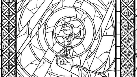 To print the free beauty and the beast coloring pages below, click on the image to bring you to the full printable size! beauty-and-the-beast-rose-stained-glass-coloring-page ...