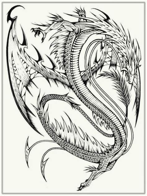 Grab your colored pencils and markers. chinese-dragon-coloring-pages