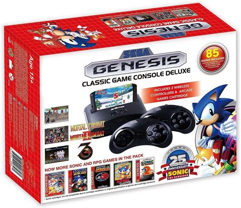 Sega Genesis Classic Game Console Deluxe 2016 85 Games