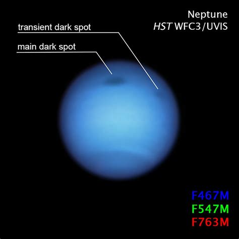 Neptunes Weird Dark Spot Just Got Weirder The Seattle Times