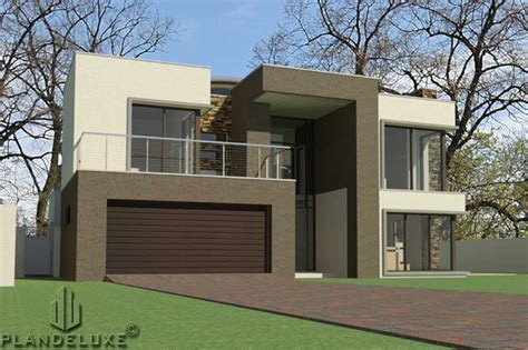 The plan is designed with a concrete slab on grade. 4 bedroom Modern House Plan For Sale | Home Designs ...