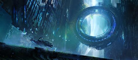 The Portal By Cat Meff Sci Fi Fantasy Fantasy World Fantasy Landscape