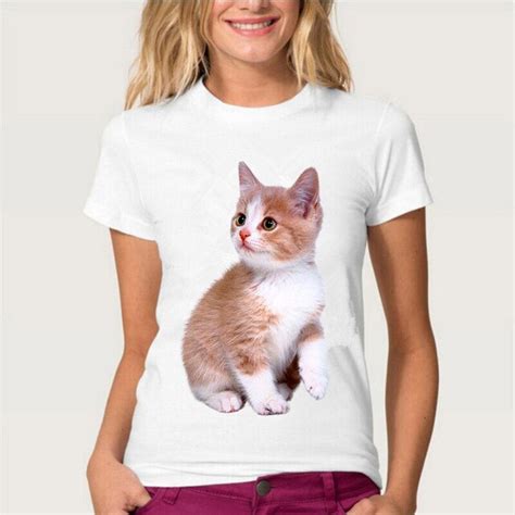 2017 Summer New Novelty Print Cats T Shirt Women Fashion Plus Size 6xl T Shirt Short Sleeve High