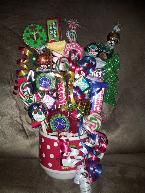 christmas candy bouquet christmas candy gifts diy christmas candy christmas crafts  gifts