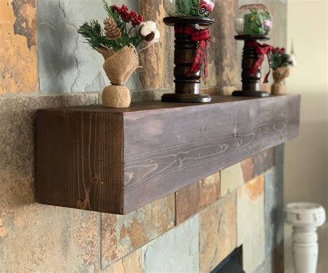 Rustic Faux Beam Mantel For Under 30 14 Steps With