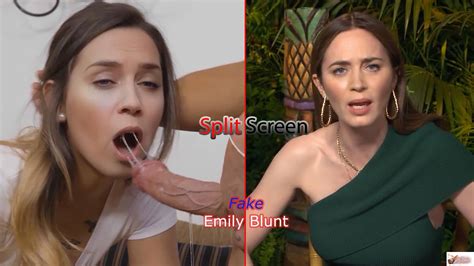 Emily Blunt Nude Blowjob And Fucking Deepfake