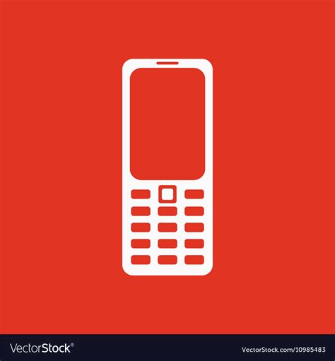 Red Cell Phone Icon 36214 Free Icons Library