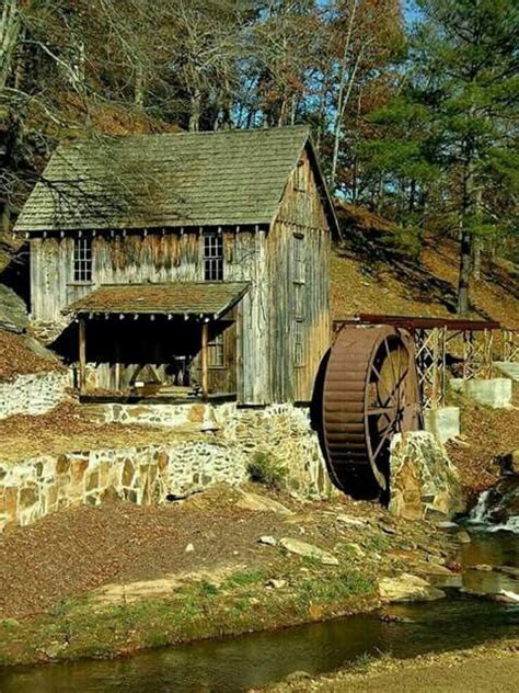 Pin By Ronald E On Old Mills Windmill Water Water Wheel Water Mill