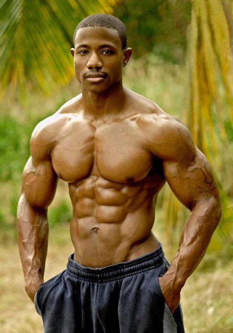 Muscles Eye Candy Hot Black Guys Muscular Men Sexy