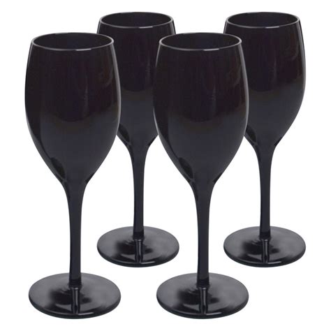 Artland Midnight Wine Glass Set Of 4