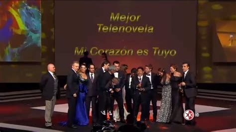 Premios Tvynovelas 2015 Mi Corazón Es Tuyo La Gran Triunfadora