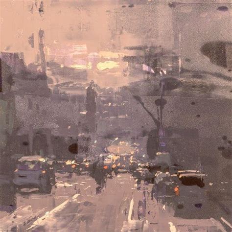 Cityscape Composed Form Study 44 6 X 6 In Oil On Panel Aug