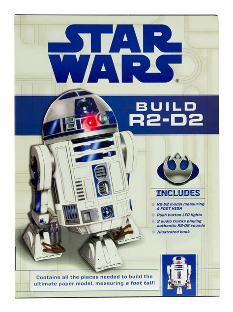 Star Wars Build R2 D2 Paper Model Kit