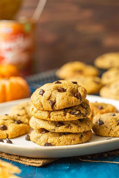 chocolate chip pumpkin cookies  almond flour recipe gluten  pumpkin cookies pumpkin