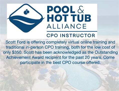 Florida Pool Certification Course Certified Pool And Spa Operator Classes Tropical Aquatics