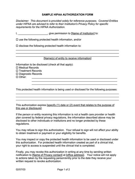 Printable Hipaa Forms Fill Out And Sign Printable Pdf Template Zohal