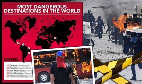 Holidays Most Dangerous Countries In The World Mapped Highest Crime
