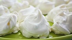 Meringues - Fat free, easy to make.