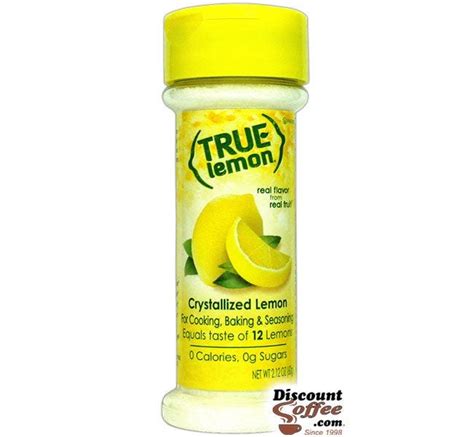 True Lemon 212 Oz Shaker Non Gmo Lemon Juice Substitute For Cooking
