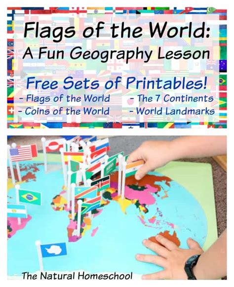 Country Flags Of The World A Fun Geography Lesson 4 Free Printable