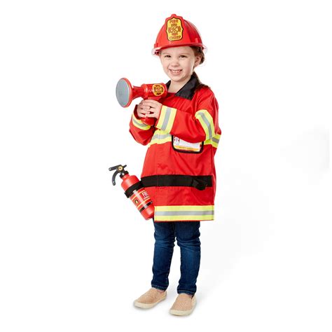 Buy Melissa And Dougfire Chief Role Play Costume Set Fireman Sam