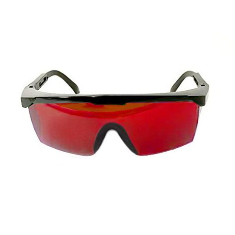 Smyrna Laser Eye Protection Safety Glasses For Red And Uv Lasers Goggle Glass Shield With Case