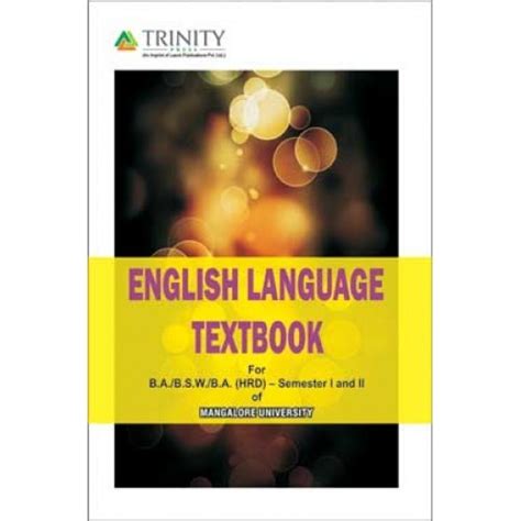 English Language Textbook By Mangalore University Pdf Download And Ebook