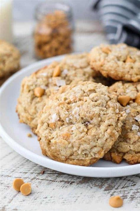 Salted Caramel Butterscotch Oatmeal Cookie Recipe Beyond Frosting