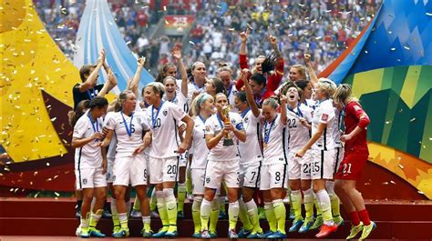 The Winners Of The 2015 Fifa Womens World Cup Ispottv