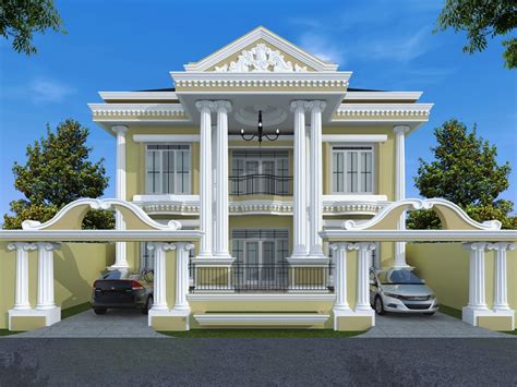 Small Beautiful Bungalow House Design Ideas Elevation 3d View Of