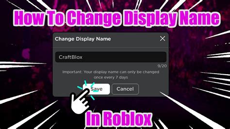 How To Change Display Name In Roblox Roblox Youtube