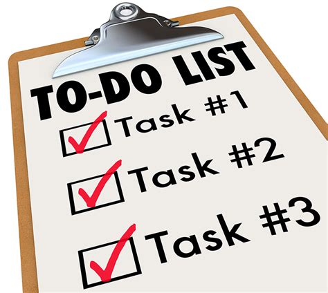 Prioritize Your To Dos With Task List Showingtime
