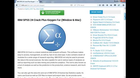 Start trial under spss statistics. IBM SPSS 24 Crack Plus Keygen Full Version Free Download ...