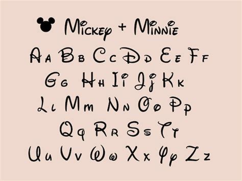 7 Best Images Of Alphabet Disney Font Printables Disney Updated 59
