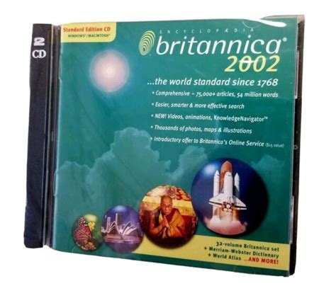 Encyclopedia Britannica 2003 New Sealed Cd Rom Free Shipping Ebay