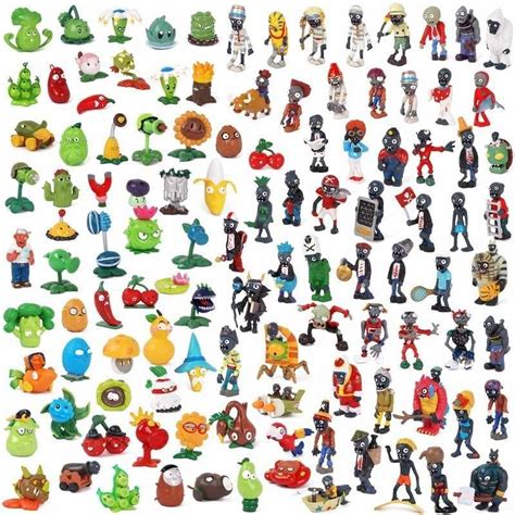 Wholesale 128pcsset Plants Vs Zombies Toys Pvc Collection
