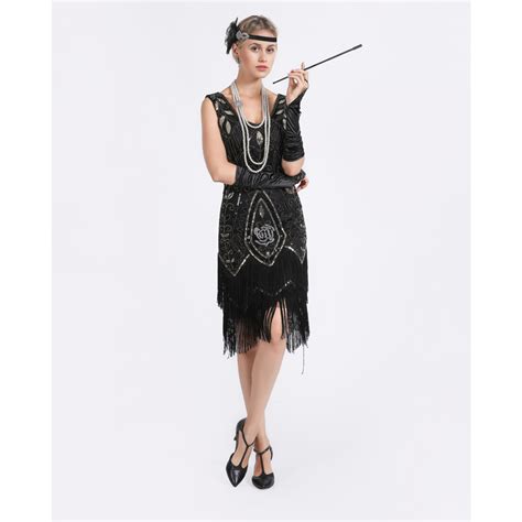 2021 Women 1920s Flapper Dress Gatsby Vintage Plus Size Roaring 20s
